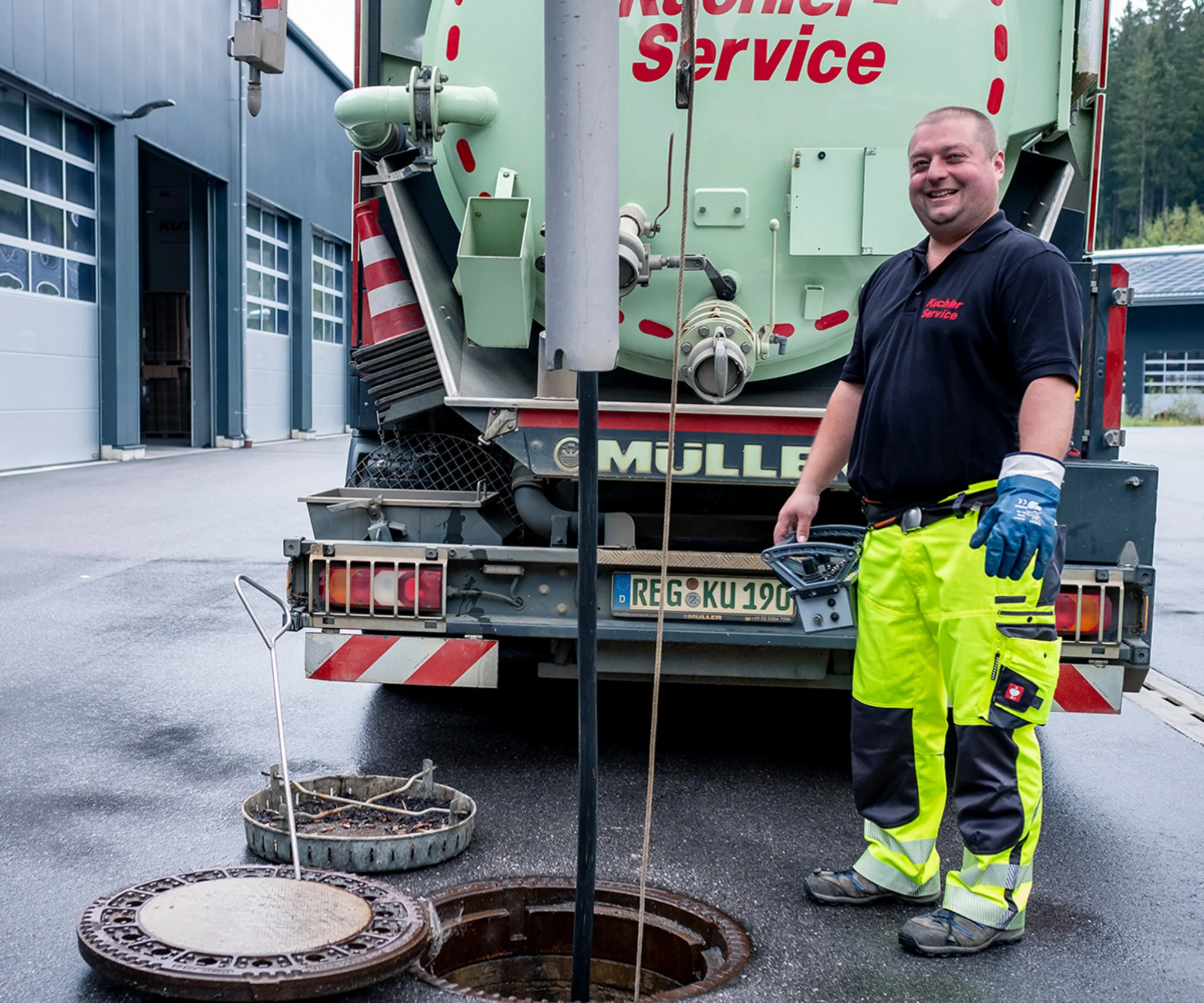 Ablauf von Kranarbeiten in Straubing